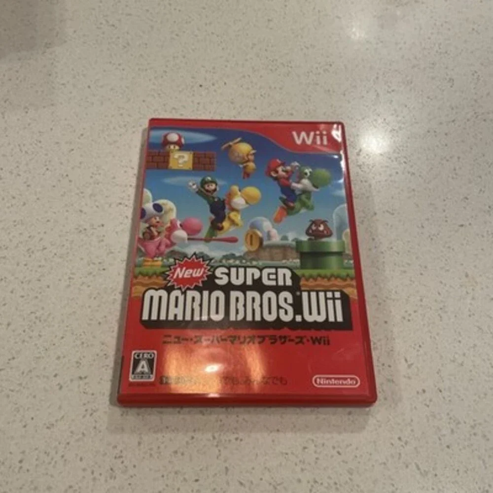 New Super Mario Bros. Wii Japanese Edition Nintendo From Japan
